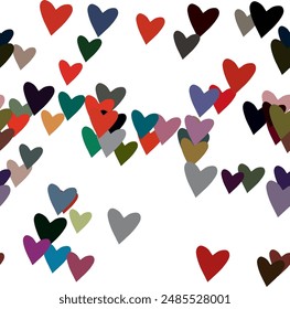 Seamless heart background, background texture, love symbol, simple heart pattern, seamless patterns, ornaments vector, vector backgrounds, abstract background, love heart vector
