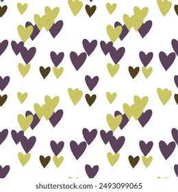 Seamless heart background, seamless texture, ornaments vector, heart pattern, heart symbol, heart shape, vector backgrounds, background design, Valentine's day pattern, seamless pattern vector