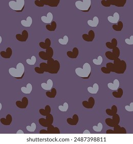 Seamless heart background, background texture, vector shapes, seamless texture, seamless wallpaper, love symbol, ornamental pattern, heart vector pattern, ornament vector, vector background
