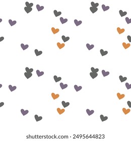 Seamless heart background, Valentine's day pattern, heart shape, heart vector, seamless vector, pattern vector, vector backgrounds, I love you symbol, seamless wallpaper, seamless pattern