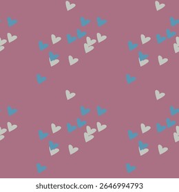 Seamless heart background, Valentine's day, love symbol, vector design, heart shape, pattern background, ornaments vector, vector background, heart vector, background texture