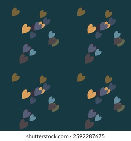 Seamless heart background, background vector, vector abstract, seamless vector, background texture, vector illustration, pattern design, pattern background, I love you symbol