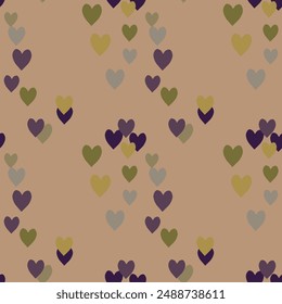 Seamless heart background, vector art, heart pattern, vector backgrounds, cute heart pattern, seamless vector, background design, I love you symbol, ornamental pattern, abstract background