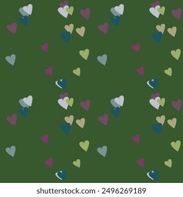 Seamless heart background, vector art, vector design, background pattern, cute heart pattern, simple heart pattern, heart shape, seamless patterns, background texture, ornament vector