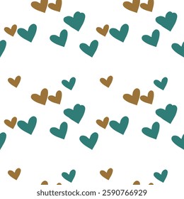 Seamless heart background, vector backgrounds, heart pattern vector, I love you symbol, vector shapes, vector design, pattern background, ornamental pattern, abstract background