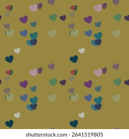 Seamless heart background, vector backgrounds, background pattern, heart vector, Valentine's day, ornament vector, seamless wallpaper, heart symbol, ornamental pattern, vector design