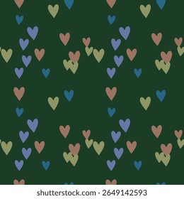 Seamless heart background, vector design, ornament vector, ornamental pattern, love symbol, vector backgrounds, background design, seamless vector, heart symbol, heart pattern