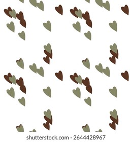 Seamless heart background, vector illustration, Valentine's day pattern, pattern background, ornament vector, heart pattern vector, background texture, ornamental pattern, vector backgrounds