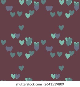Seamless heart background, vector background, ornament pattern, vector illustration, vector pattern, seamless wallpaper, simple heart pattern, pattern background, background design