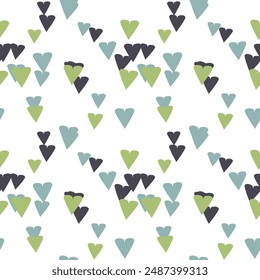 Seamless heart background, heart vector pattern, pattern design, heart shape vector, seamless vector, cute heart pattern, seamless pattern, Valentine's day, background texture