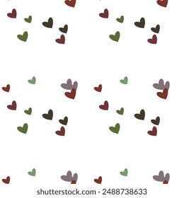 Seamless heart background, heart vector pattern, ornament pattern, seamless patterns, background vector, heart shape vector, pattern background, background texture, love heart vector