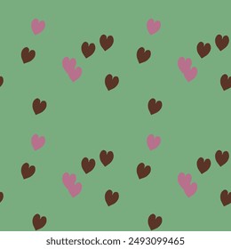 Seamless heart background, vector pattern, pattern background, pattern design, seamless wallpaper, seamless pattern, heart shape, background design, vector abstract, ornament vector