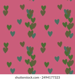 Seamless heart background, heart vector pattern, ornamental pattern, seamless patterns, Valentine's day pattern, vector illustration, background vector, vector design, heart symbol