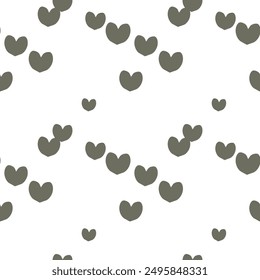 Seamless heart background, heart vector pattern, heart shape, background vector, vector illustration, seamless pattern, vector design, simple heart pattern, love symbol, abstract background