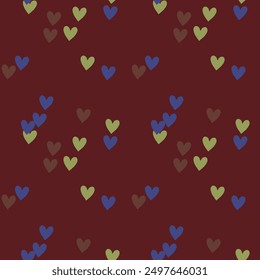 Seamless heart background, heart vector pattern, love symbol, background vector, background texture, ornament pattern, background pattern, seamless patterns, ornaments vector