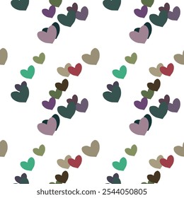 Seamless heart background, heart vector pattern, pattern background, vector background, seamless vector, ornament vector, abstract background, ornamental pattern, seamless patterns