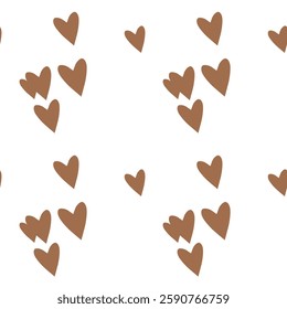 Seamless heart background, vector pattern, cute heart pattern, vector background, vector shapes, ornaments vector, love symbol, background design, seamless pattern, background pattern