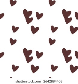 Seamless heart background, seamless vector, pattern vector, vector abstract, cute heart pattern, seamless pattern, Valentine's day pattern, vector backgrounds, seamless texture