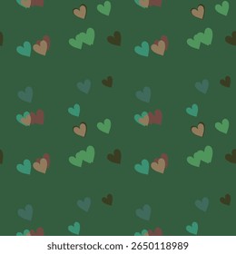 Seamless heart background, vector pattern, seamless vector, Valentine's day pattern, heart shape, heart vector, ornaments vector, cute heart pattern, love symbol, seamless wallpaper