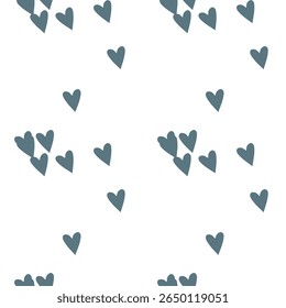 Seamless heart background, vector background, pattern vector, love symbol, Valentine's day pattern, heart symbol, background texture, seamless wallpaper, ornament vector, vector design