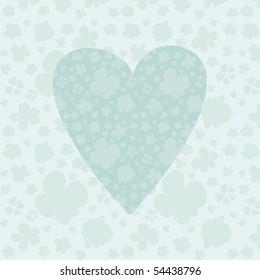 Seamless heart card