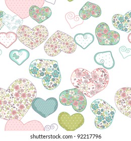 seamless heart pattern