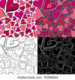 Seamless Heart Pattern