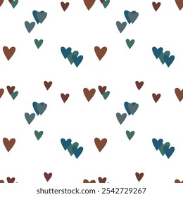 Seamless heart pattern, art vector, seamless background, love heart vector, pattern vector, abstract background, vector background, ornament pattern, background texture, Valentine's day