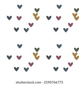Seamless heart pattern, art vector, abstract background, heart background, heart shape vector, vector design, heart symbol, ornamental pattern, background pattern, seamless background