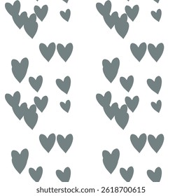 Seamless heart pattern, art vector, pattern vector, abstract background, background texture, ornament pattern, vector design, ornament vector, heart symbol, pattern design, love symbol