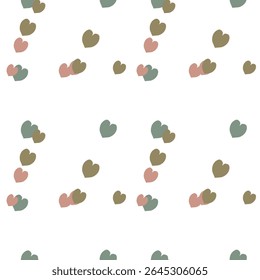 Seamless heart pattern, art vector, seamless vector, heart shape, pattern design, love heart vector, background design, seamless wallpaper, vector background, background pattern