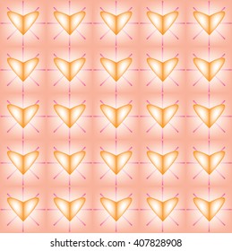 Seamless heart pattern ,heart background