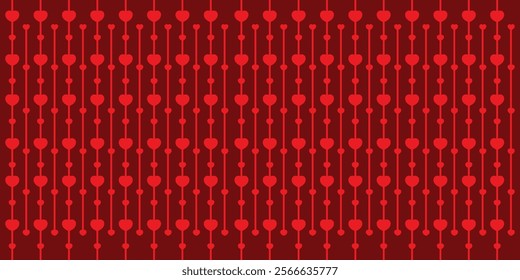 Seamless heart pattern background with elegant, interconnected designs. Perfect for Valentine's Day, romantic themes, gift wrapping, love-inspired projects, and creative backgrounds.