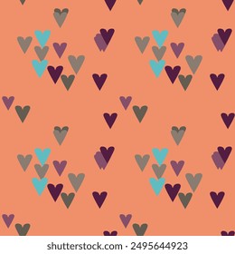 Seamless heart pattern, seamless background, I love you symbol, heart shape, love heart vector, seamless texture, heart background pattern, seamless wallpaper, vector backgrounds