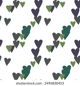 Seamless heart pattern, background texture, background pattern, pattern vector, Valentine's day, seamless wallpaper, heart background vector, vector design, ornaments vector