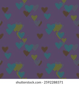 Seamless heart pattern, background texture, heart background vector, pattern background, abstract background, seamless vector, ornament vector, vector abstract, pattern design