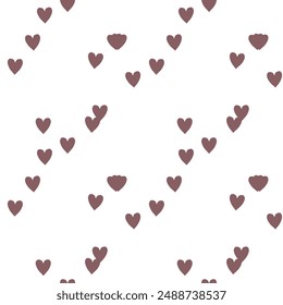 Seamless heart pattern, background pattern, Valentine's day pattern, love symbol, heart symbol, vector backgrounds, vector pattern, seamless texture, vector shapes, seamless vector