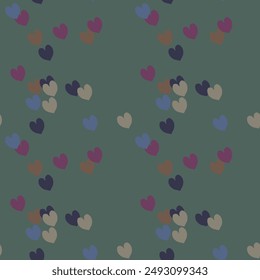 Seamless heart pattern, background vector, background pattern, heart background, ornamental pattern, cute heart pattern, love heart vector, seamless background, vector illustration