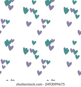 Seamless heart pattern, pattern background, vector abstract, seamless wallpaper, pattern design, vector design, heart shape vector, heart background pattern, seamless vector