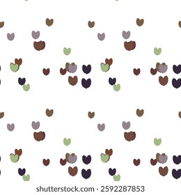 Seamless heart pattern, heart background vector, vector pattern, background texture, Valentine's day pattern, seamless background, ornament pattern, love symbol, vector design