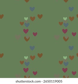 Seamless heart pattern, background vector, heart shape vector, ornaments vector, I love you symbol, vector abstract, seamless background, seamless wallpaper, abstract background