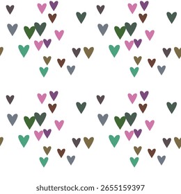 Seamless heart pattern, heart background vector, love symbol, vector abstract, ornament pattern, vector illustration, background design, ornaments vector, background pattern