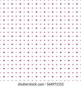 seamless heart pattern and background vector illustration