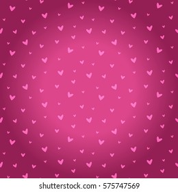 seamless heart pattern and background vector illustration