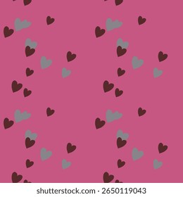Seamless heart pattern, backgrounds and textures, heart vector, background vector, background design, pattern design, background pattern, vector design, ornamental pattern, heart shape