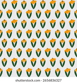 Patrón de corazón sin fisuras con Elementos florales lindos en un diseño de Vector rosa romántico Flores dibujadas a mano exóticas. Patrón sin fisuras. Flores para la tela, materia textil, ropa, papel de embalaje, cubiertas, Anuncios