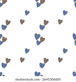 Seamless heart pattern, pattern design, background pattern, love heart vector, vector background, heart symbol, seamless vector, vector shapes, abstract background, seamless texture