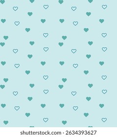 Seamless heart Pattern for Girls dress,wallpaper,mug print