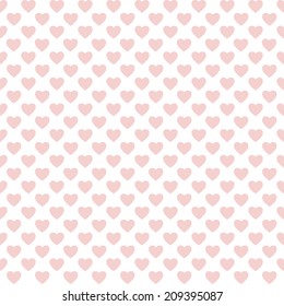 Seamless heart pattern love