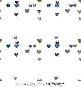 Seamless heart pattern, love symbol, vector backgrounds, vector design, cute heart pattern, seamless background, heart vector, heart shape vector, background design, ornamental pattern